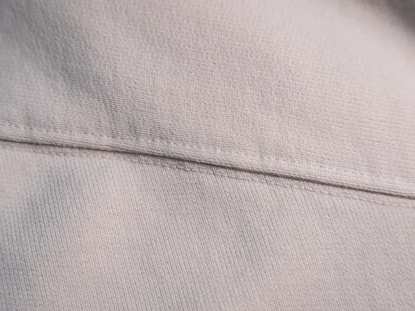 Regular Stitching (with coverstitch)